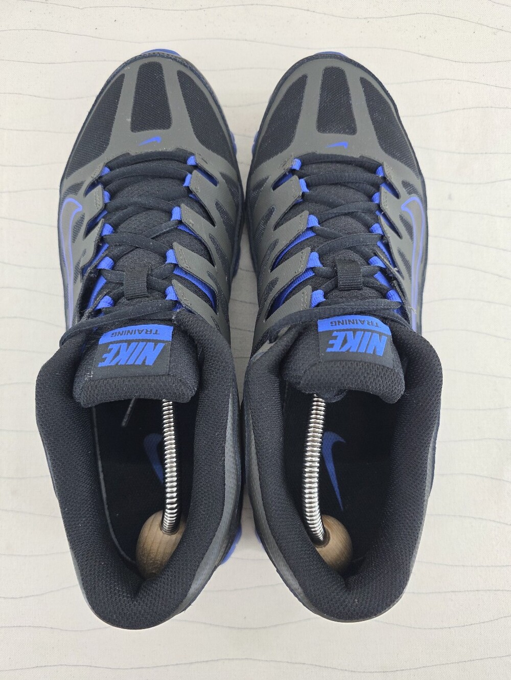 Nike Mens Reax 8 TR Running Black Racer Blue Sneakers Shoes 621716-012 Size 12 - Picture 7 of 15